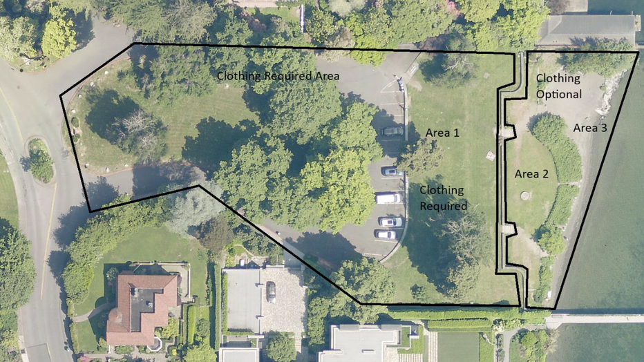 Denny Blaine Park abatement plan map