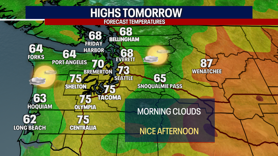 Tomorrow's Highs