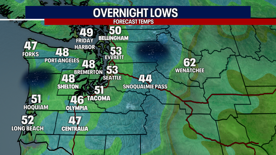 Lows Tonight