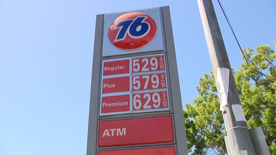 Gas prices in Capitol Hill