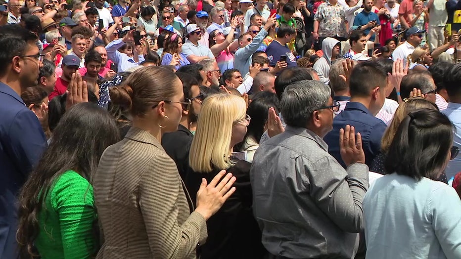 July 4 Naturalization Ceremony in Seattle
