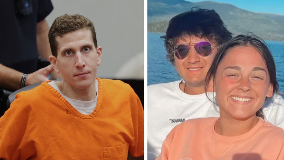 Bryan Kohberger at sentencing hearing in Boise Idaho next to victim Xana Kernodle. On July 2, Bryan Kohberger, a former criminology Ph.D. student, admitted to killing four University of Idaho students in a 2022 attack: Madison Mogen, Kaylee Goncalves, Xana Kernodle, and Ethan Chapin. The victims' families are expected to deliver emotional impact statements directly to Kohberger during his sentencing hearing on Wednesday.