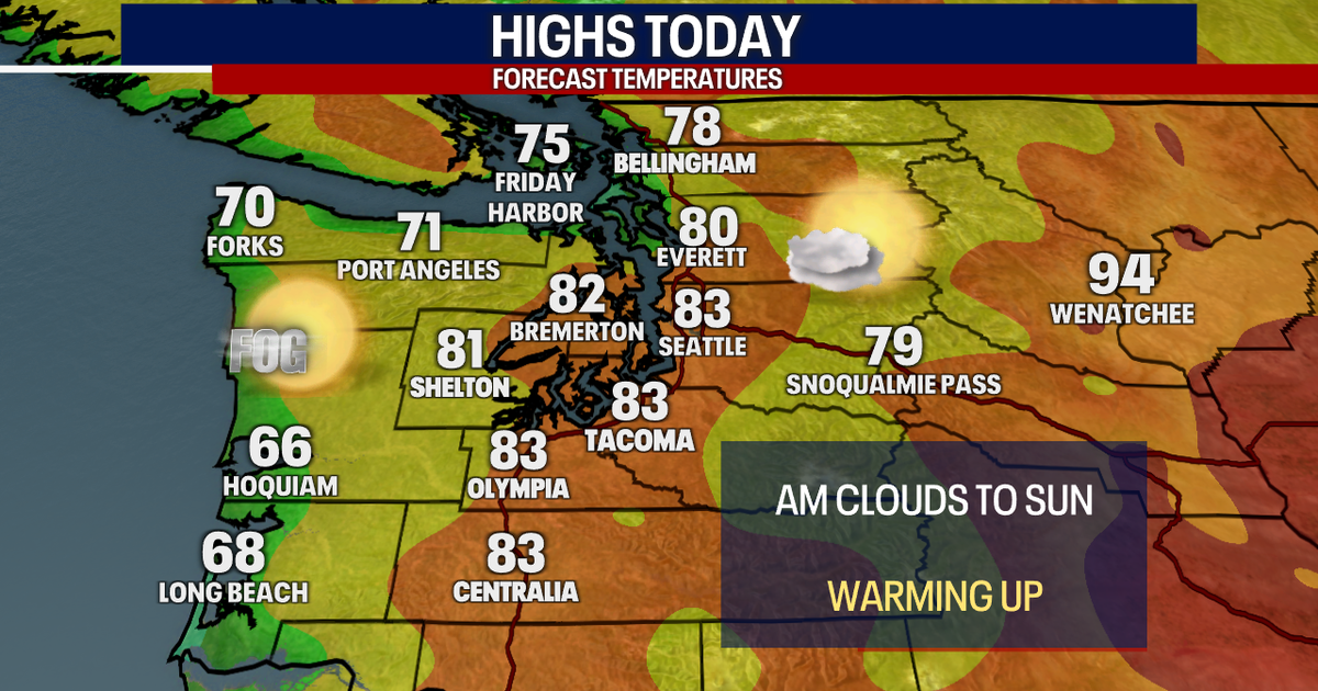 Seattle weather: Warm Labor Day weekend ahead | FOX 13 Seattle