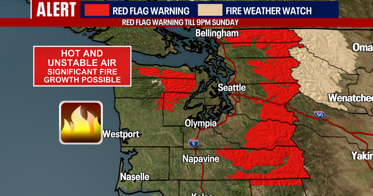 Scorching weather lingers in Seattle through Monday | FOX 13 Seattle