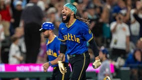J.P. Crawford's ninth inning blast gives Seattle Mariners 4-3 win over Rangers