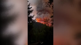 Heat wave worsens Bear Gulch Fire still burning in Mason County, WA