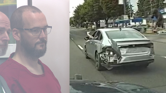 Seattle police chase reckless driver accused of inhaling whippits behind the wheel