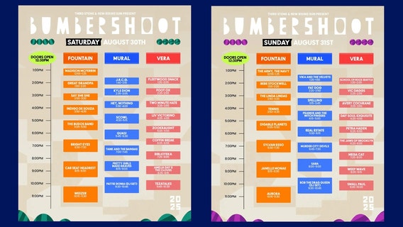 Bumbershoot announces set times for Seattle festival weekend