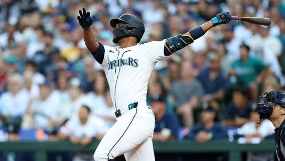 Raleigh hits 44th homer, Rodríguez homers twice as Seattle Mariners win sixth straight, 7-4, over Rays