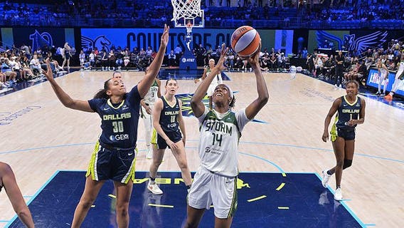 Dominique Malonga's 22 points leads Seattle Storm to blowout win, 95-60, over Wings