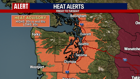 Seattle weather: Summer heat returns Friday