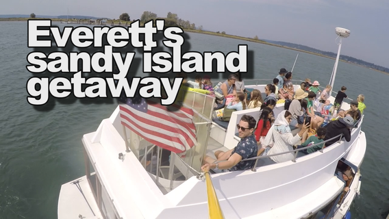 How to cruise to a 2-mile sandy beach in Everett, WA