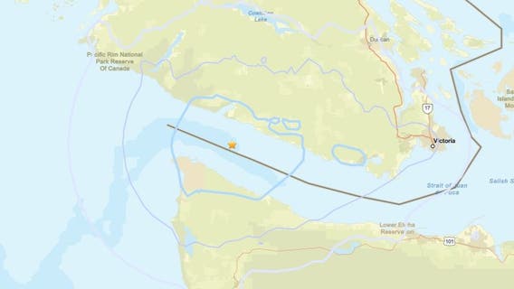3.5 magnitude earthquake strikes near Neah Bay, WA