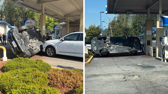 No injuries, 1 arrested following Tukwila stolen car crash