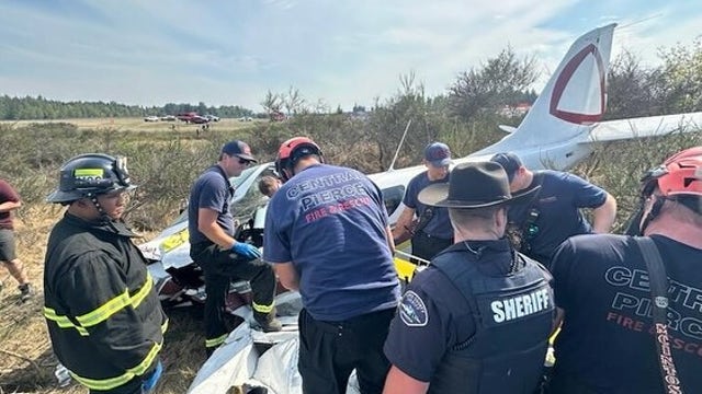 Small plane crashes near Thun Field in Pierce County, WA