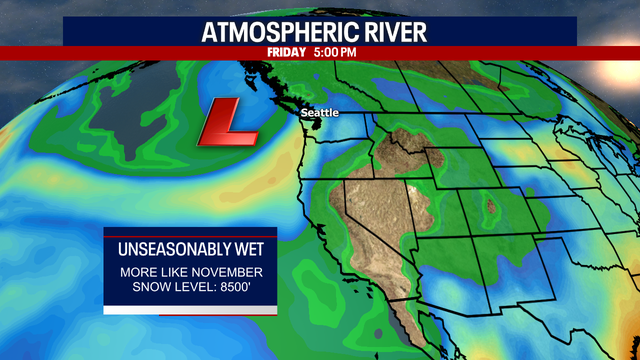 Seattle weather: Wet, cool summer storm moves into western Washington Friday