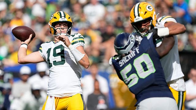 Jalen Milroe loses three fumbles in shaky outing as Seattle Seahawks lose preseason finale 20-7 to Packers