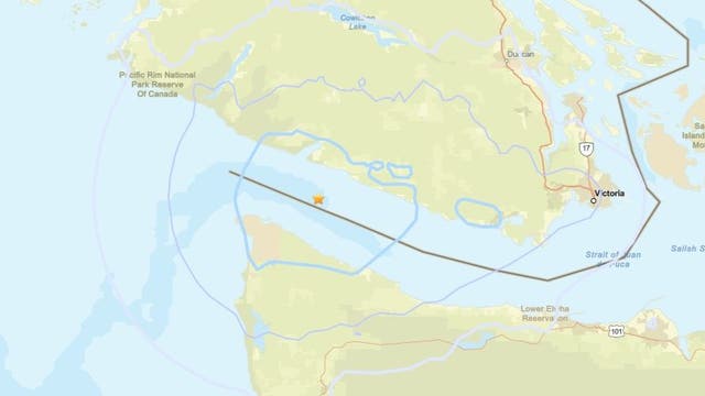 3.5 magnitude earthquake strikes near Neah Bay, WA