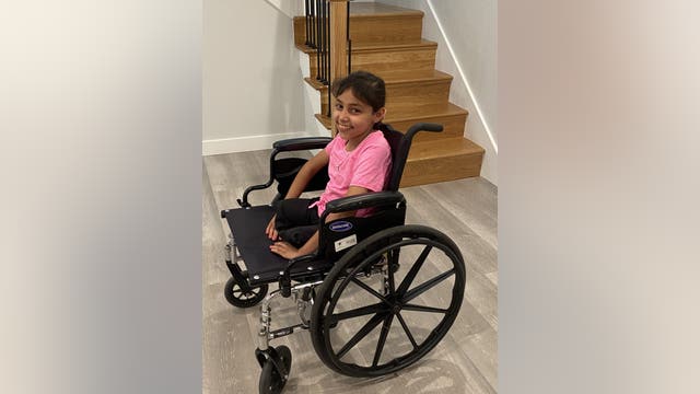 Girl who lost legs due to war in Gaza getting help in Seattle to walk again