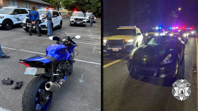 WA troopers make 2 arrests using plane to track down driver, motorcyclist