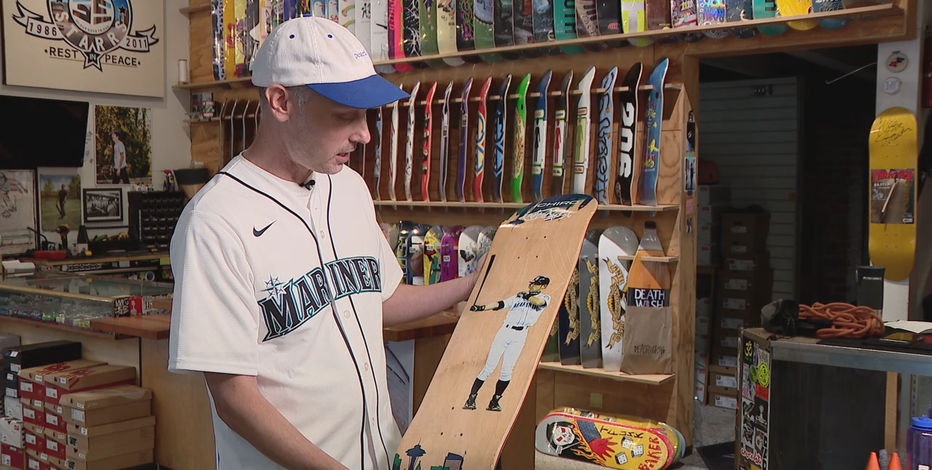 Go skateboarding at T-Mobile Park and get an exclusive Ichiro board