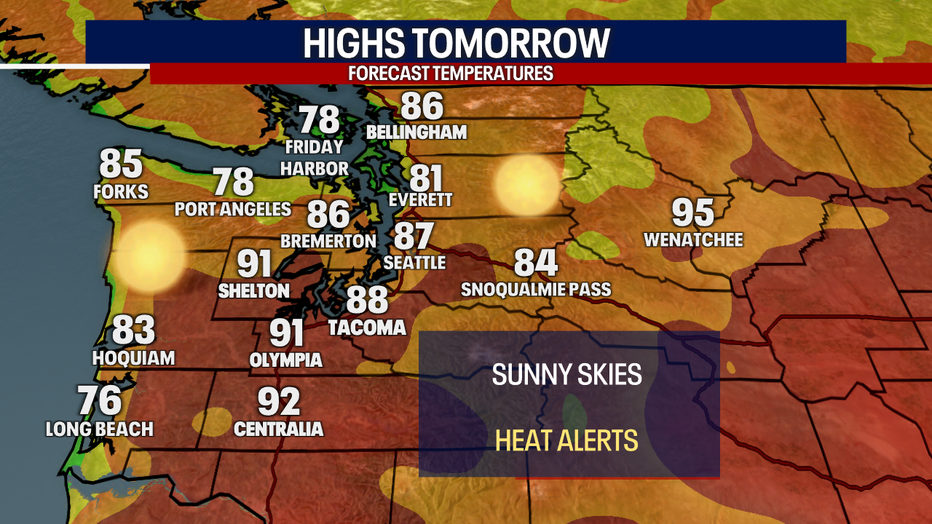 Tomorrow's Highs