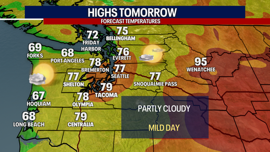 Tomorrow's Highs