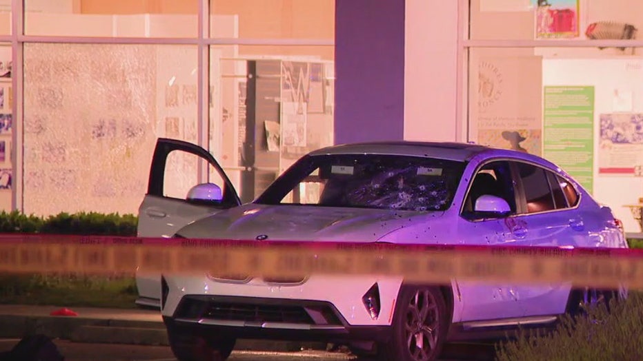 A search is underway for a suspect in a deadly Wednesday night shooting in South Seattle. Deputies with the King County Sheriff’s Office (KCSO) responded to reports of a shooting near South 96th Street and Des Moines Memorial Drive South at around 9:45 p.m. When officers arrived at the scene, they found a man dead inside a white car covered in bullet holes. He was pronounced dead at the scene. Authorities said there are no suspects in custody at this time. Further information is limited. The KCSO will be the leading agency in this investigation. This is a developing story. Check back for updates.