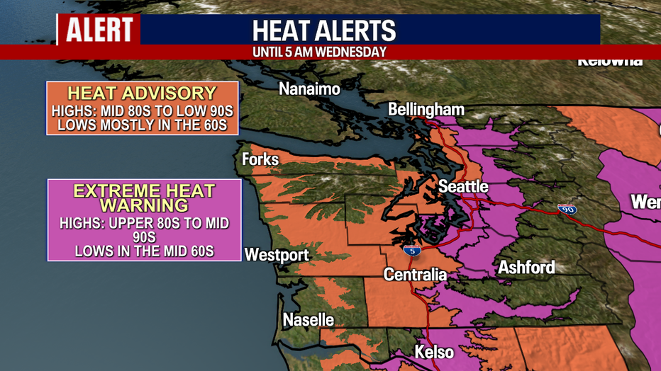 Hotter-than-normal weather is on repeat in Seattle.