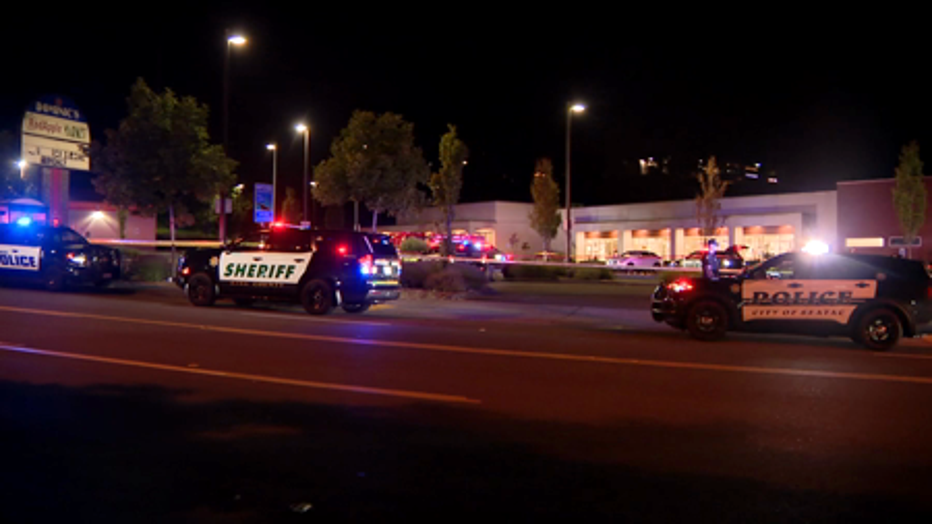 A search is underway for a suspect in a deadly Wednesday night shooting in South Seattle. Deputies with the King County Sheriff’s Office (KCSO) responded to reports of a shooting near South 96th Street and Des Moines Memorial Drive South at around 9:45 p.m. When officers arrived at the scene, they found a man dead inside a white car covered in bullet holes. He was pronounced dead at the scene. Authorities said there are no suspects in custody at this time. Further information is limited. The KCSO will be the leading agency in this investigation. This is a developing story. Check back for updates.