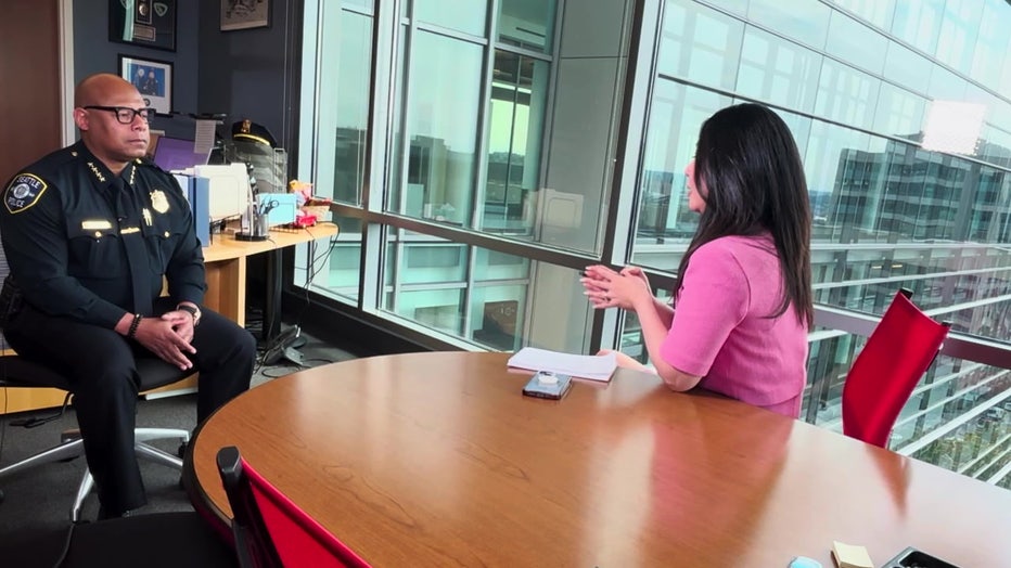 Seattle Police Chief Shon Barnes interview