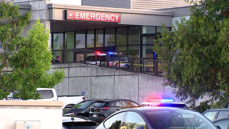 Tacoma Allenmore hospital fatal shooting