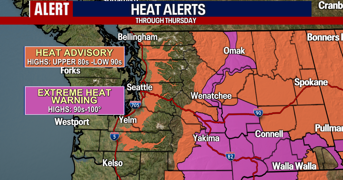 Warm and hazy Wednesday, high fire danger for mountains | FOX 13 Seattle