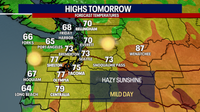 Seattle weather: Hazy morning, afternoon sun with highs in the 70s