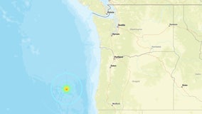 Magnitude 5.9 earthquake strikes off Oregon coast