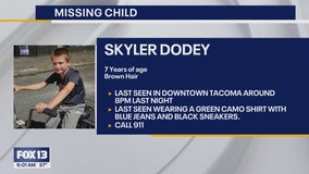 Missing 7-year-old Tacoma boy found
