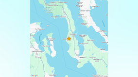 2.9 magnitude earthquake reported on Whidbey Island, WA