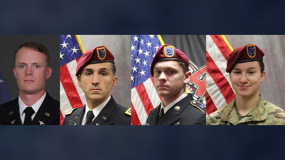 4 soldiers killed in WA helicopter crash near JBLM identified