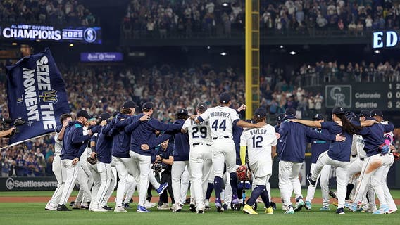 Seattle Mariners clinch a first-round bye into AL Division Series