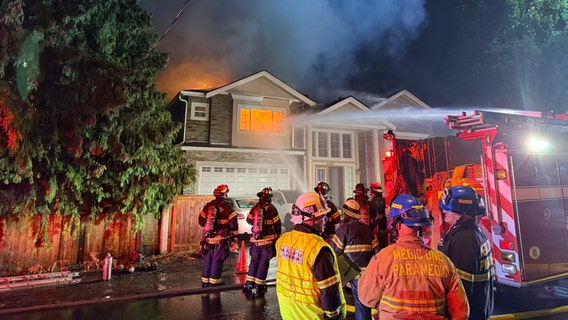 2 SeaTac, WA homes burned by early morning blaze