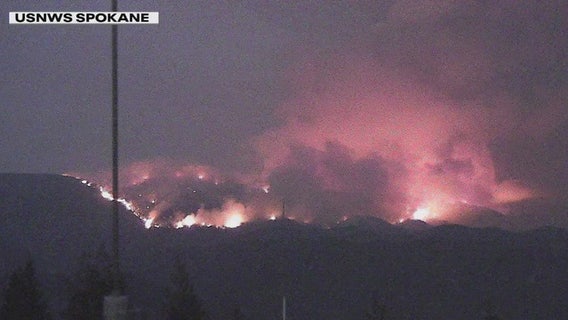 Lower Sugarloaf Fire forces evacuations in Chelan County, WA
