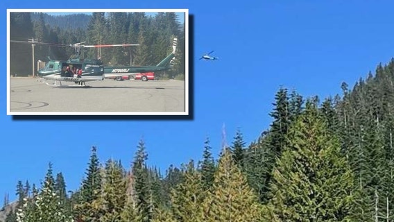 63-year-old Kittitas County, WA hiker rescued with King County helicopter