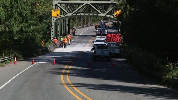 WA White River Bridge to reopen weeks ahead of schedule after emergency repairs