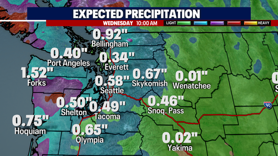 Seattle weather: Cool and wet end to September