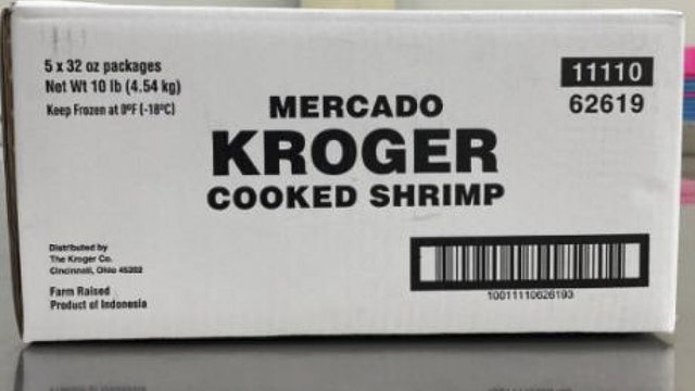 More shrimp sold at Kroger stores recalled for possible radioactive contamination