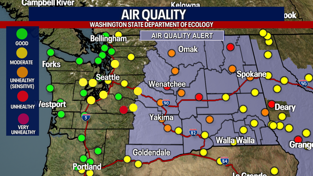 Seattle weather: One more warm day before cooler weekend