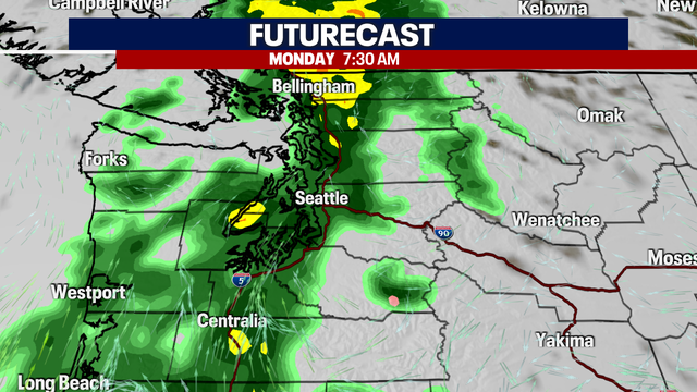 Seattle weather: Rainy Week Ahead