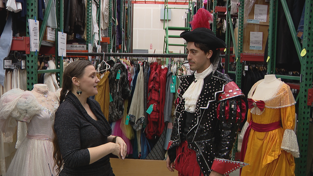 Professional costumes from Seattle theater on sale for $1
