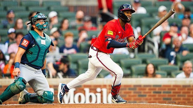 Braves score three runs in eighth inning as Seattle Mariners skid continues in 4-1 loss