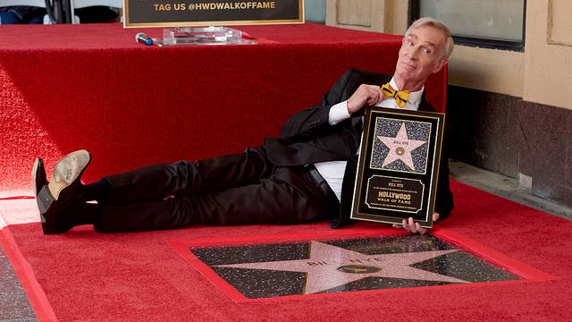 Seattle's Bill Nye receives star on Hollywood Walk of Fame